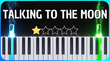 Bruno Mars - Talking to the Moon - Easy Piano Tutorial + Sheet Music