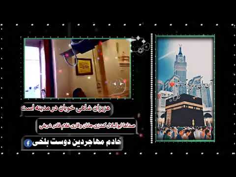 عزیزان شاهی خوبان در مدینه است تقدیم کننده اسیر غ ربت خادم مهاجردین دوست بلخی