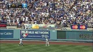 2012/06/17 Ethier's leaping catch
