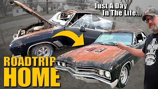 1967 Buick GS340 ROADTRIP ~ Bonnie Goes Home!!