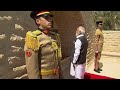Prime Minister Narendra Modi visits the Heliopolis War Memorial, Egypt