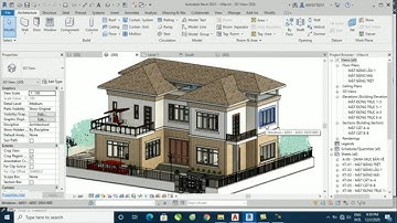 Dạy Revit Architecture - Bài 7: Thực hành vẽ nền nhà và bậc tam cấp trong Revit