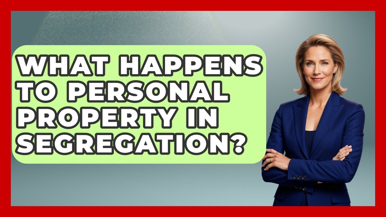 What Happens To Personal Property In Segregation? - Jail & Prison Insider