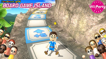 Wii party - Board Game Island ( Gameplay, Eng Sub ) 2 Player Harry and Agata