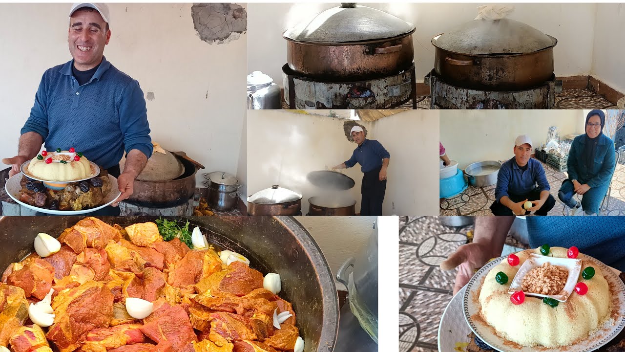 الجزء الثالث 🎊 أسرار طهي اللحم  لأول مرة مع عزيز العبدي 🤫 والسفة رائعة مع الشكل النهائي للاطباق ❤️