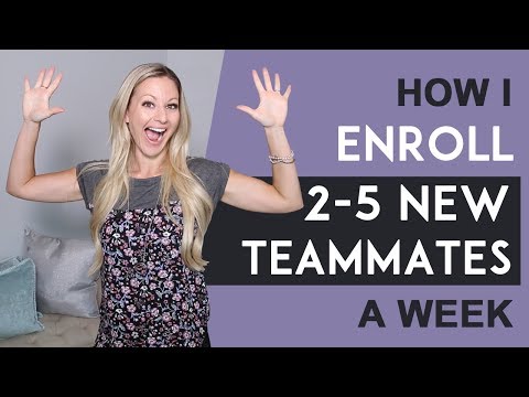 How I Enroll 2-5 New Teammates A Week Using The Ultimate Branding Blueprint