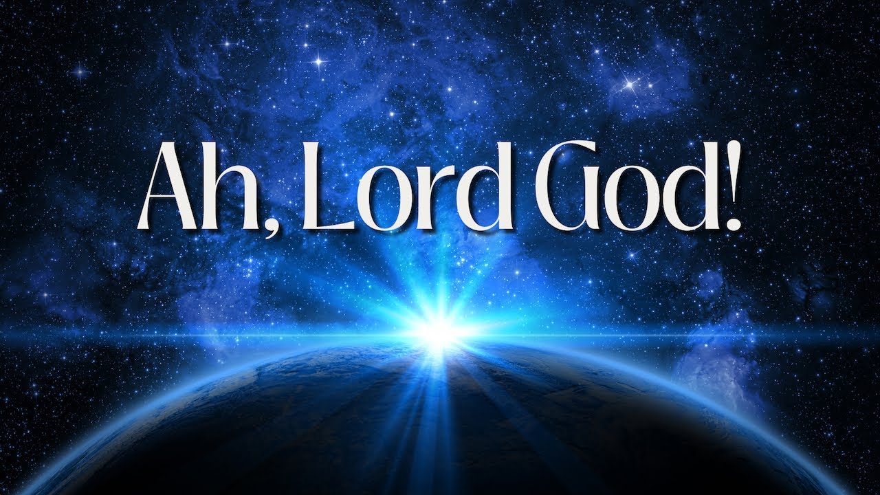 Ah, Lord God! | David Rock - YouTube