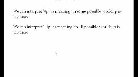 Modal logic 0.2 - basic introduction