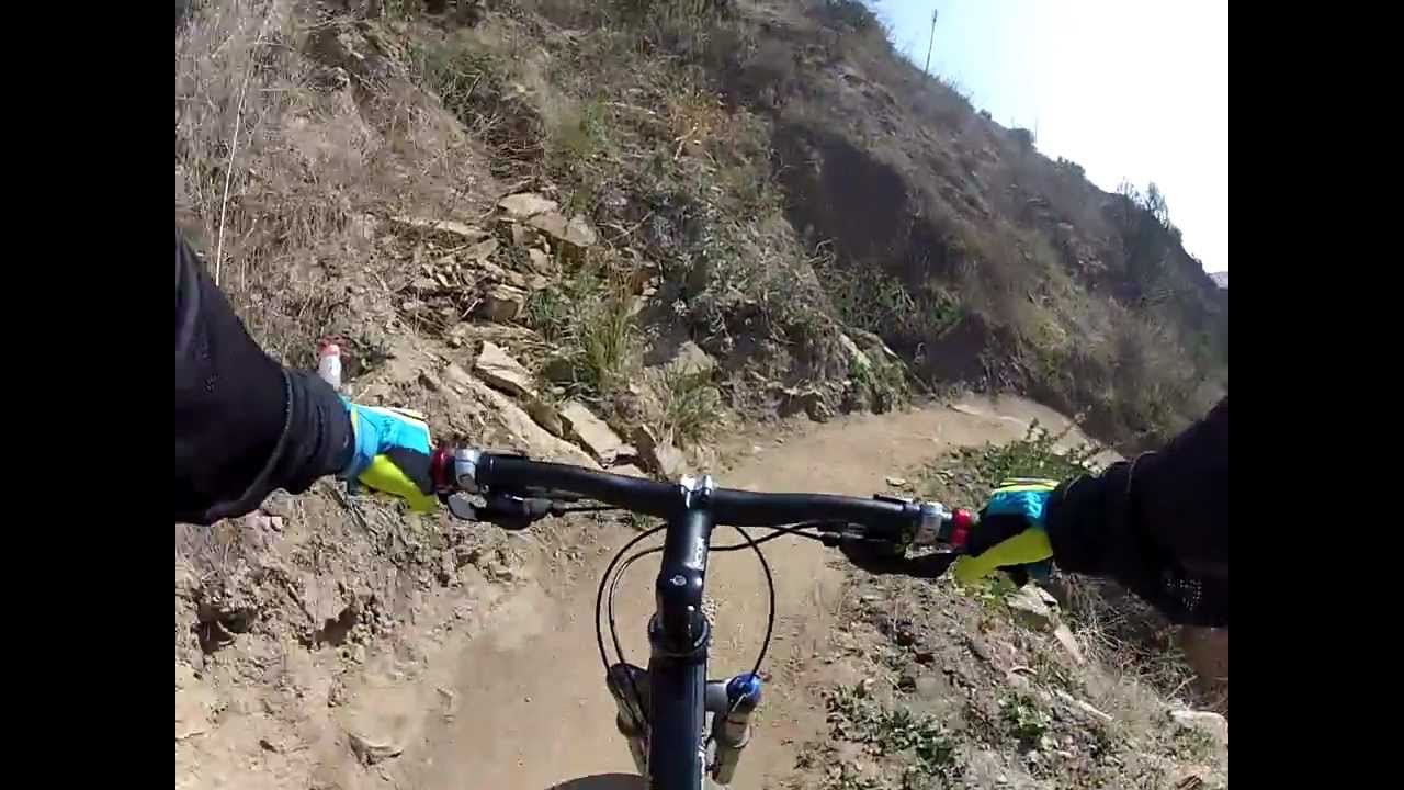 the luge mountain biking trails