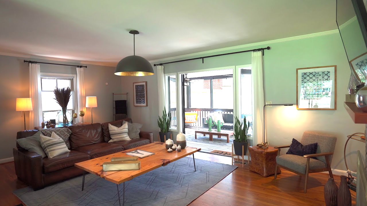 Sunny MidCentury Modern in Martin Manor Atlanta Real Estate YouTube