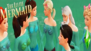 Ariels Sisters Triton The Little Mermaid Create A Sim