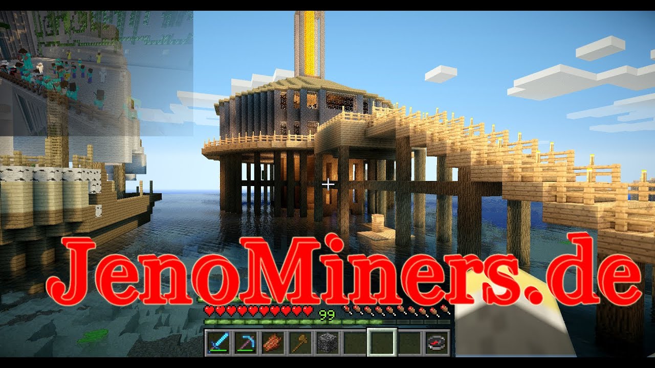 Minecraft Server Vorstellung JenoMiners.de [Cracked] [24/7] [Root Server]