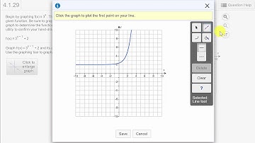 How To Graph Exponential Functions In My Math Lab