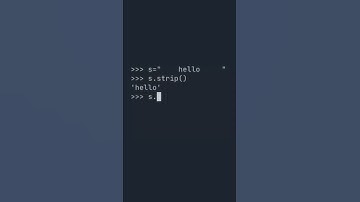 Strip/trim whitespace from a string - 1 Minute Python Tutorial #shorts