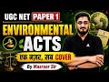 UGC NET Paper 1 | UGC NET Paper 1 Environmental Acts | People Development And Environment UGC NET