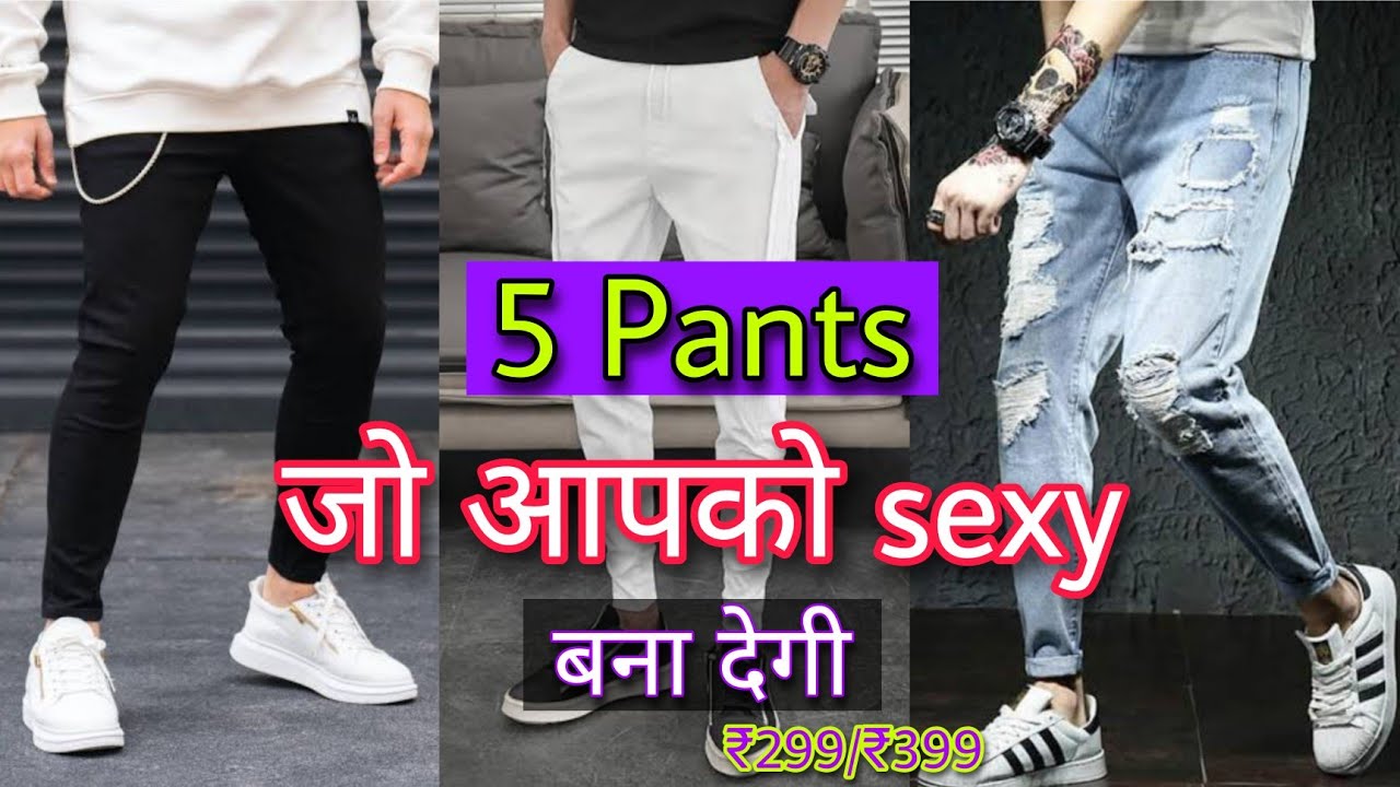 🔥top 5 Best Pants for boys low budget ₹299/₹399 | Best pants for men ...