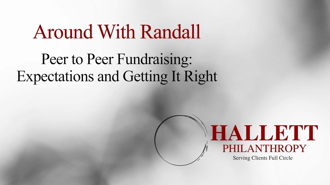 Episode 269: Peer to Peer Fundraising: Expectations and Getting It Right