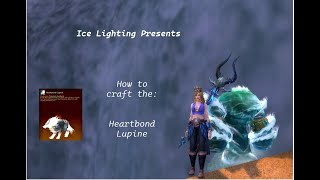 Crafting the Heartbond Lupine - Craftable mount- Lupine Lattice - crystalized echo of the first ones