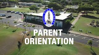 2021 Parent Orientation