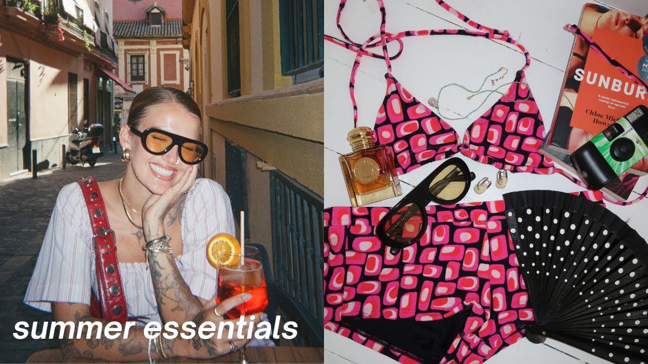 summer essentials: books, jewellery, spf + more