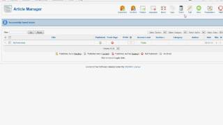 How to create web pages in Joomla CMS