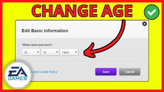 How To Change Age on EA Games Account