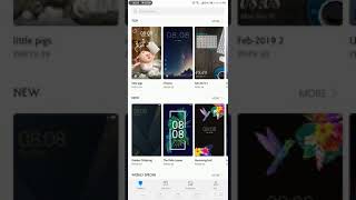 How to change themes and font in Huawei screenshot 2