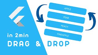 Drag  &  Drop    (Flutter)  in 2 min Wealth