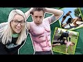 EXTREME COUPLES WORKOUT! *Expectations vs Reality*