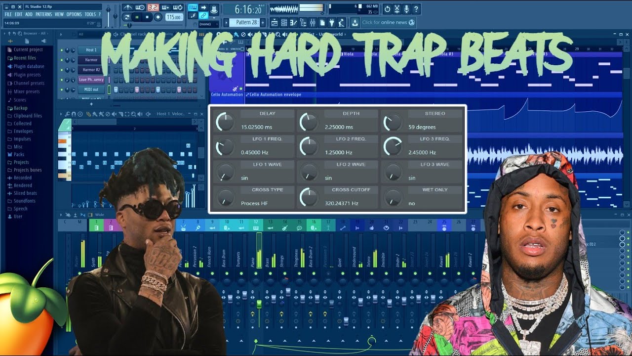 Making Hard Trap Beats | FL Studio Tutorial - YouTube