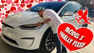 Model X finally fixed