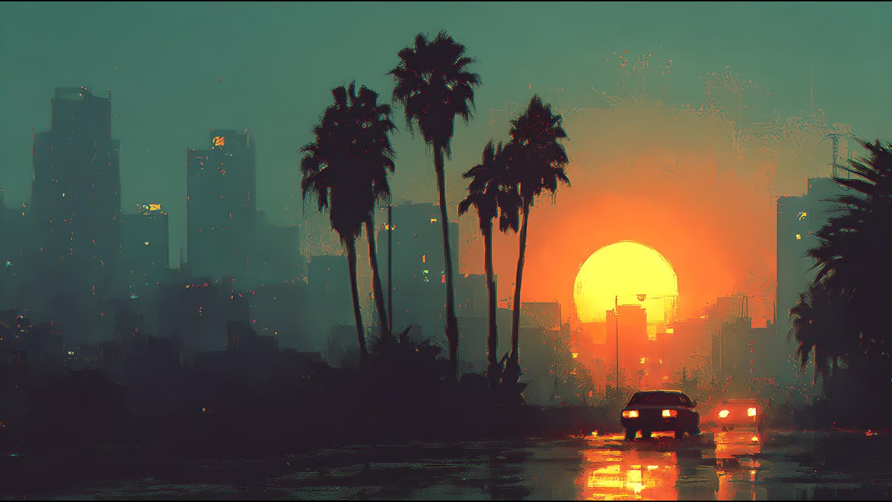BACK TO 1985 | Synthwave, Dreamwave, Retro Vibes – Sunset Drive