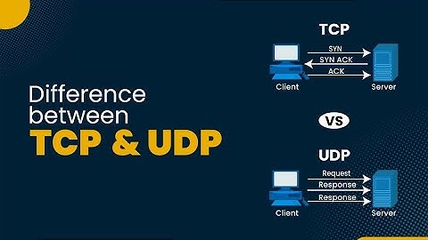 الفرق بين بروتوكول TCP و بروتوكول UDP