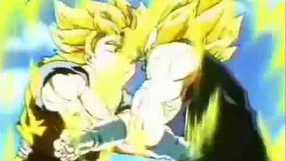 DBZ Amv Goku vs Majin Vegeta (Underoath - writing on the walls)
