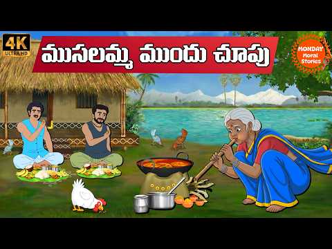 TELUGU STORIES - ముసలమ్మ ముందు చూపు - Moral stories in Telugu - Monday Moral Stories