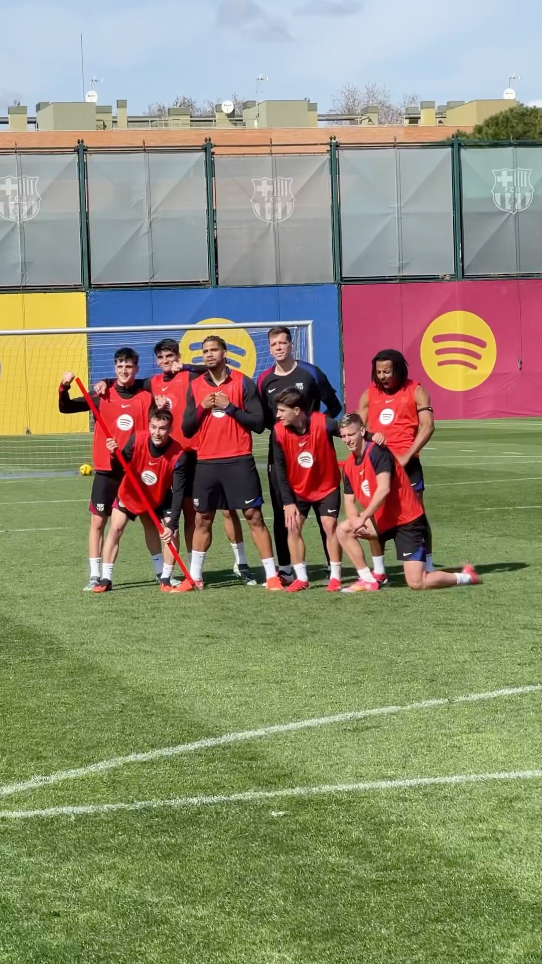 The winning team ❤️ #fcbarcelona #shorts
