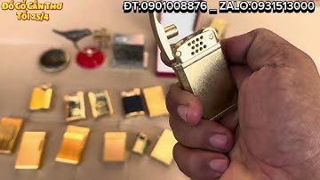 Bật lửa độc lạ _ Bật lửa xăng đá _ Bật lửa cổ #đồcổcầnthơ #batluadocla #batluaco