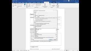 Formulare mit Word erstellen (ausfüllbare Felder)