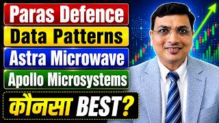 Paras Defence vs Data Patterns vs Astra Microwave vs Apollo Micro | कहाँ है सबसे अच्छा Risk-Reward?