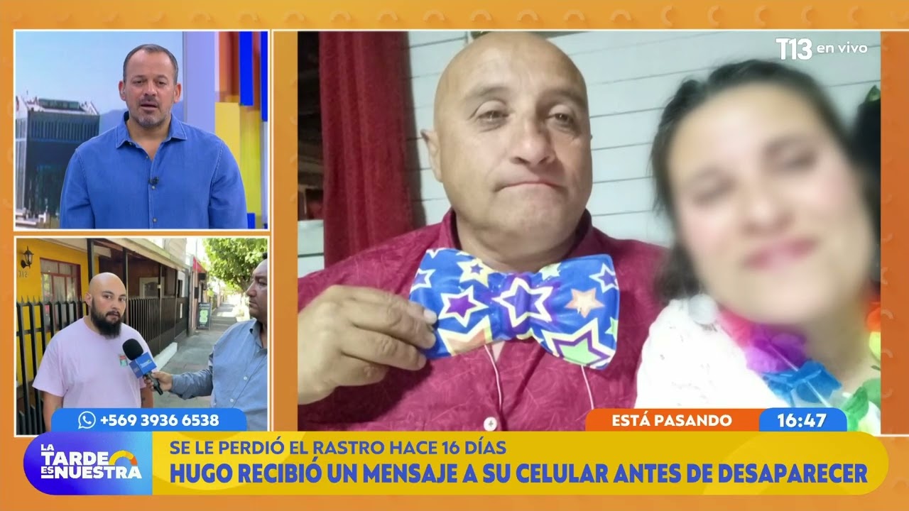 Hombre se iba a juntar con amigos pero lleva 16 días desaparecido