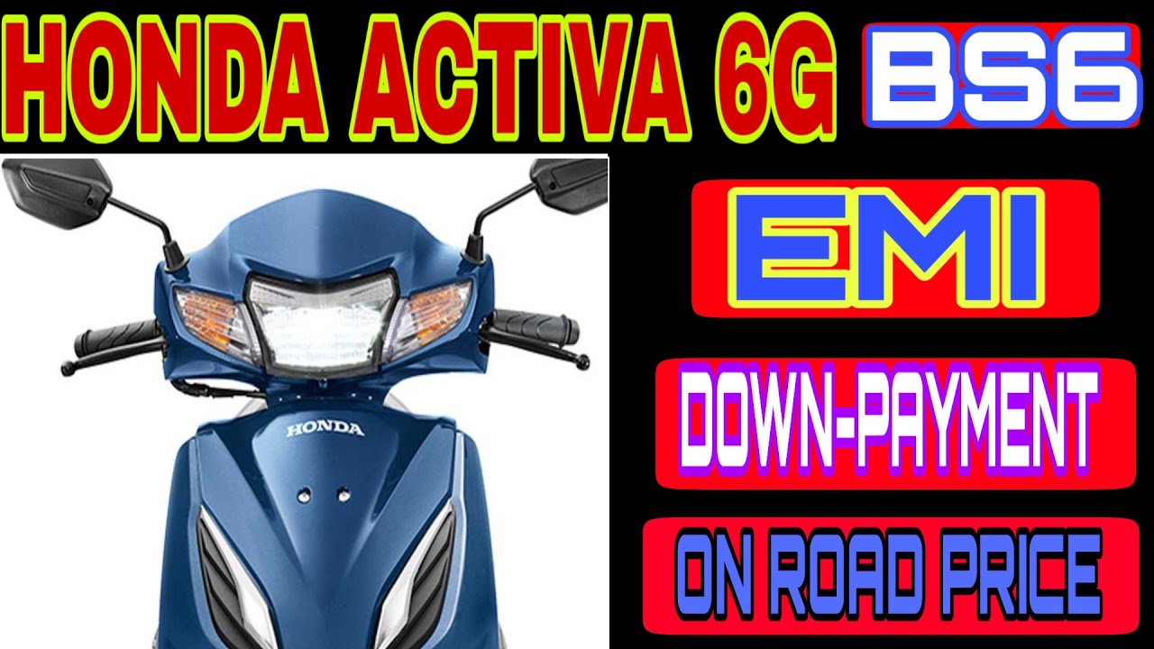 buy activa online on emi