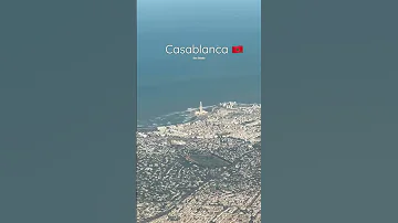 Casablanca From Above Casablanca Morocco 