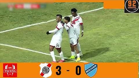 ¡NACIONAL IMPARABLE! Golea 3-0 a Bolívar en el Víctor Agustín Ugarte 🔴
