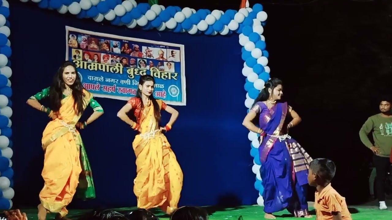 Drbaba saheb Aambedkar yancha jayanti nimity dance performanc jaybhim   131 jaynti  jayshivray 