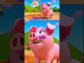 5 Little Piglets Song | Newborn Baby Songs &amp; Nursery Rhymes #shorts
