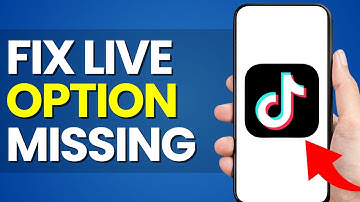 How To Fix Live Option Missing on TikTok | TikTok live option not Showing