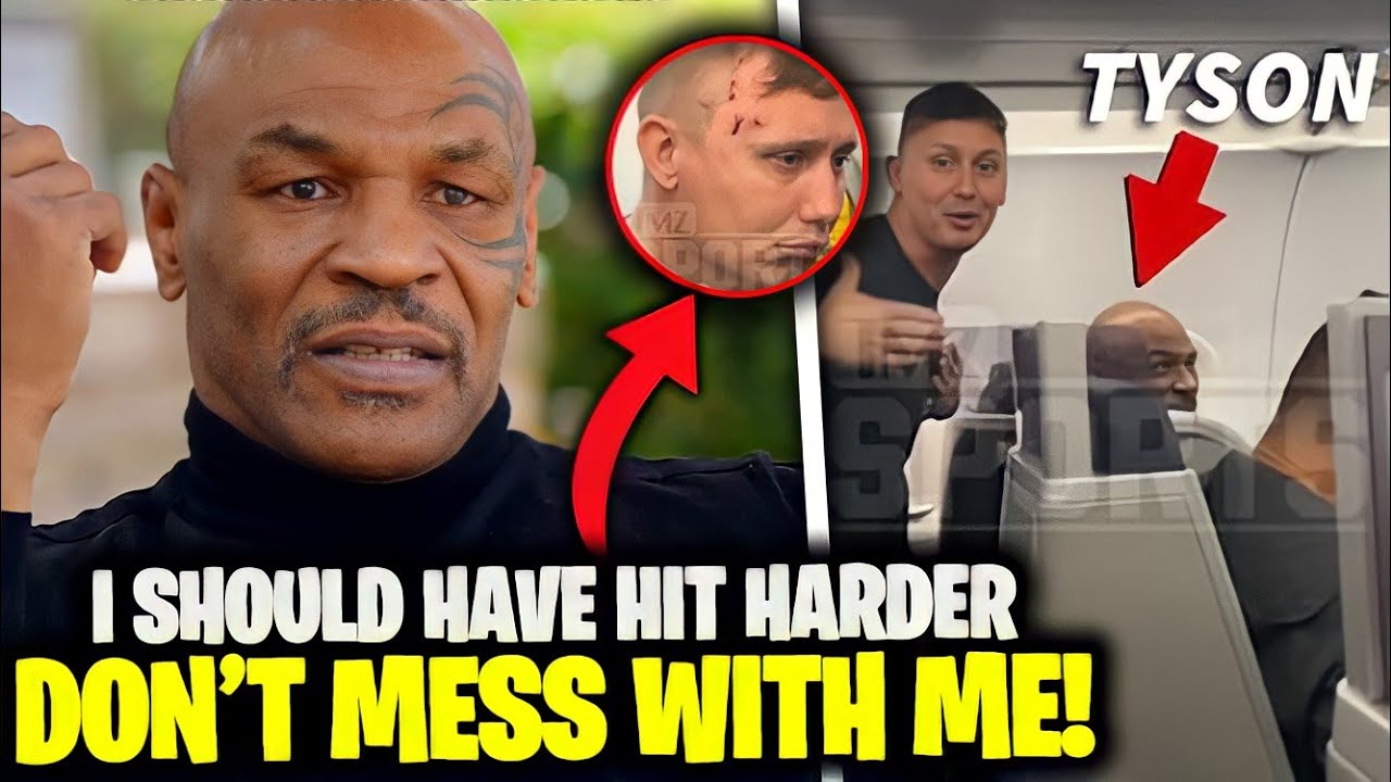 ⁣Mike Tyson BREAKS HIS SILENCE About Punching Man On Plane..