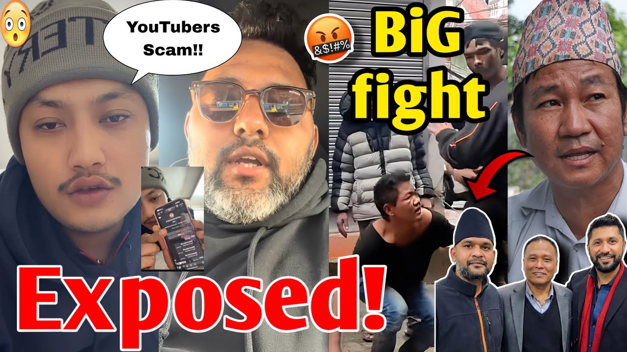 Big FiGht!! Mrb Vlogs & Sajan ShresthaScam CASE😳.. Harka Sampang About Balen and rabi ,Jessa tamang