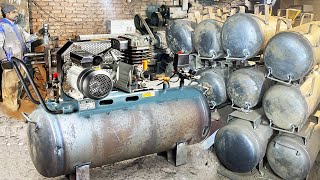 How Air Compressor Tank Manufactured | Wonderful skill of making air compressor tank