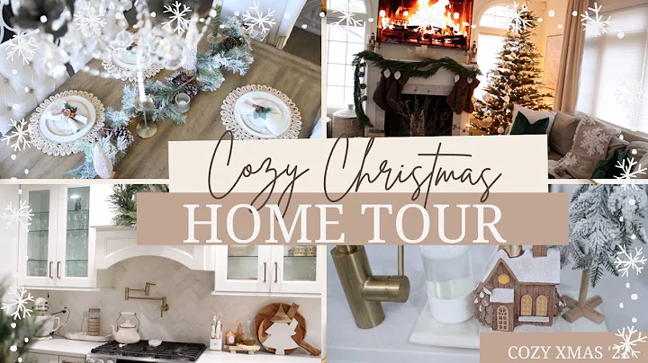 CHRISTMAS HOME TOUR 2022 | COZY CHRISTMAS HOME DEC...